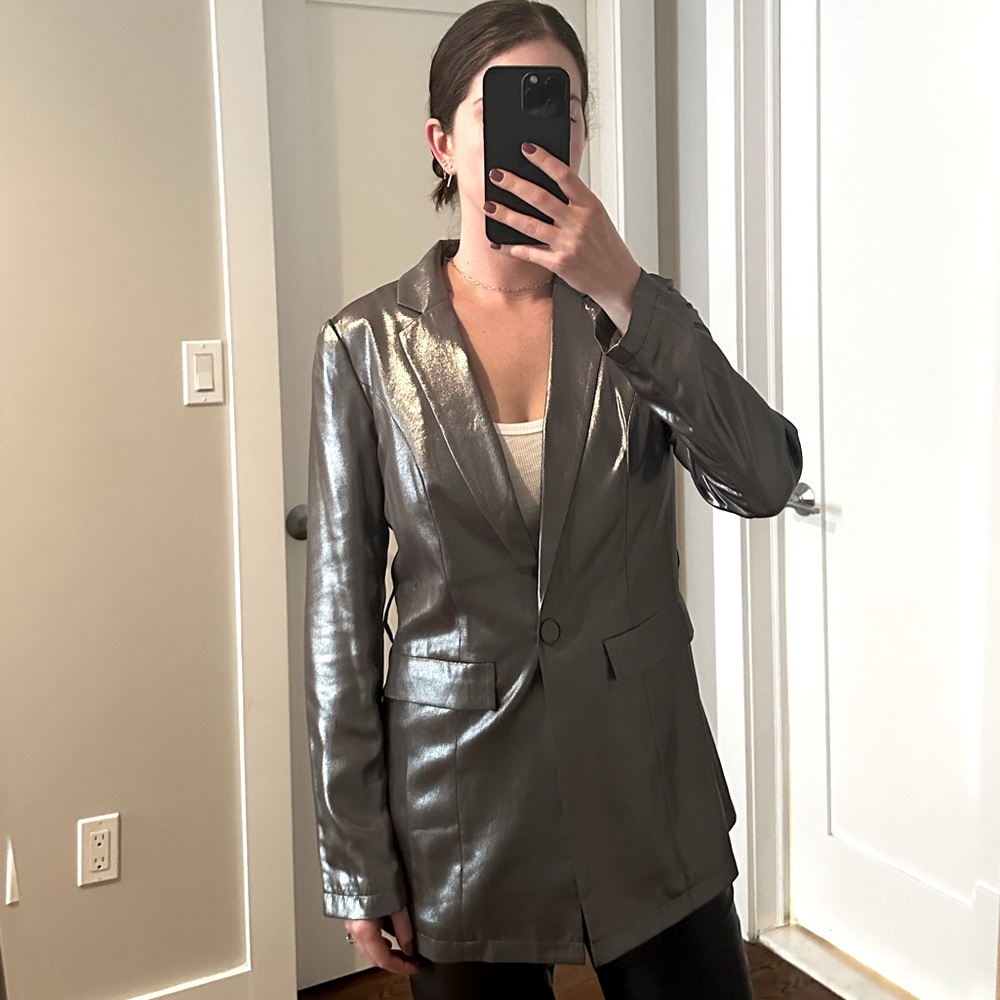 Metallic Blazer